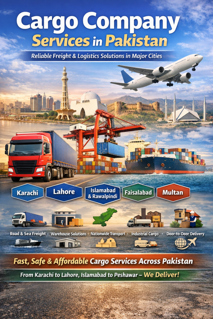 Cargo Company Services in Pakistan